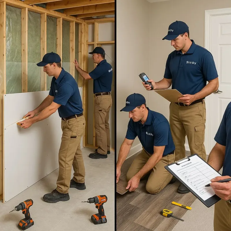 Repairs and Reconstruction process in East Glenville, NY